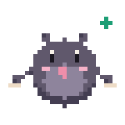 Grover, the Gruve mole, dancing out of his tunnel